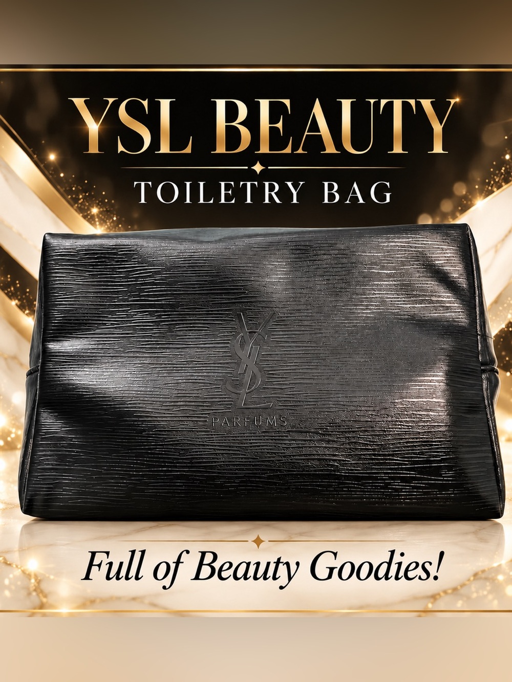 YSL Toiletry bag full of goodies